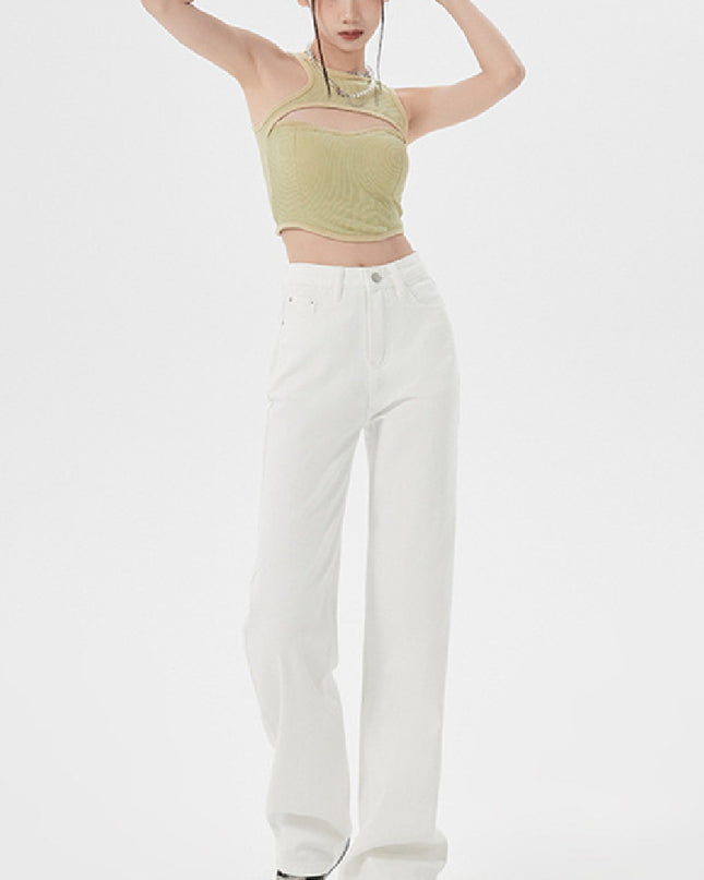 Tall Lengthened Wide Leg Mop Pants