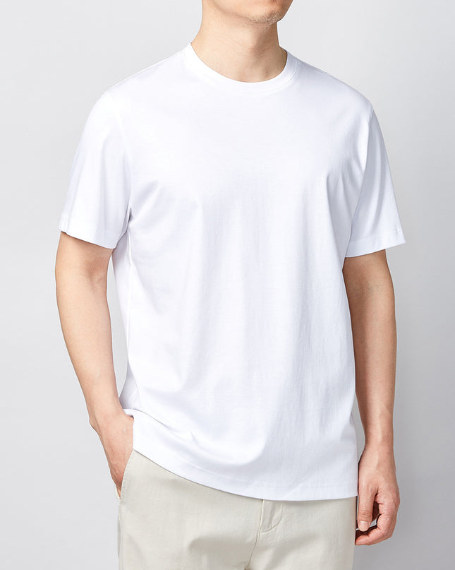 Long-staple Cotton Liquid Ammonia Short-sleeved T-shirt