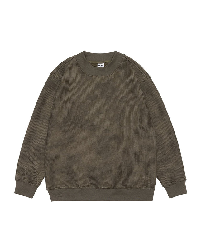 Heavy Knitted Round Neck Sweater Trendy Idle Style All-match Loose Couple's Tops