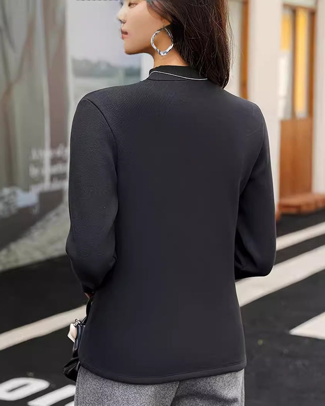 Women's Clothing Turtle Neck Thermal Underwear