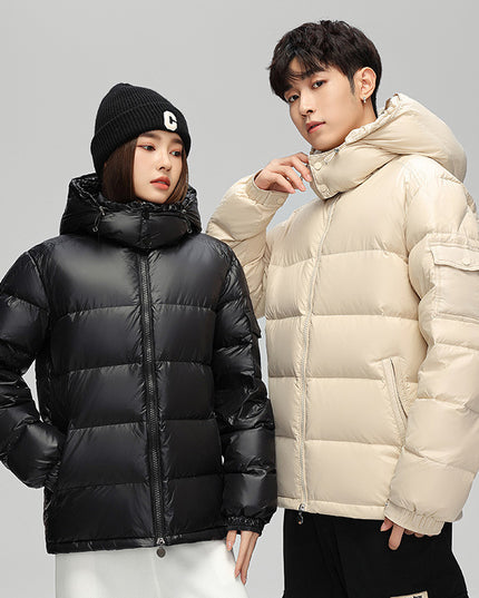 Men's Hooded Trend Fashionable Warm Jacket | Lightweight Duck Down Winter Coat