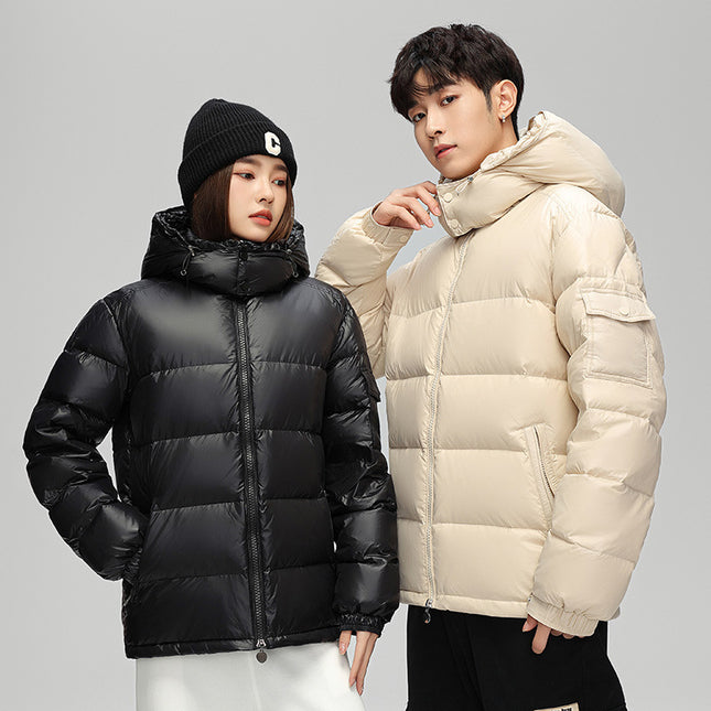 Men's Hooded Trend Fashionable Warm Jacket | Lightweight Duck Down Winter Coat