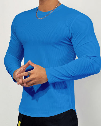 Fitness Muscle Men's Training Long Sleeve T-Shirt