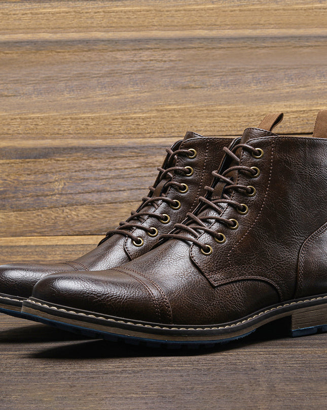 Workwear Shoes, Men's Retro Vintage Vintage Martin Boots