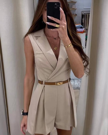 Temperament Commuter Suit Jumpsuit For Women