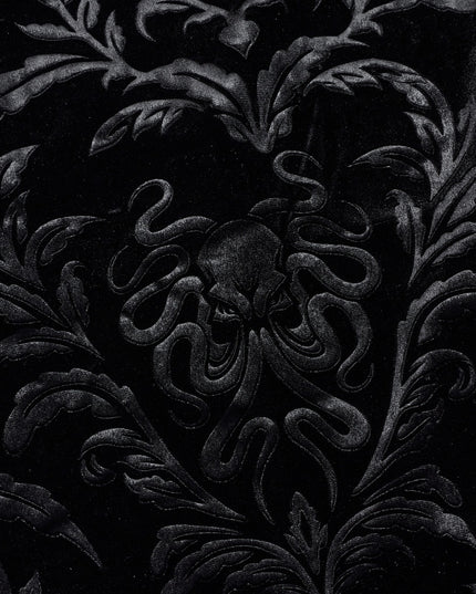 Gothic Court College Style Velvet Men's Shirt