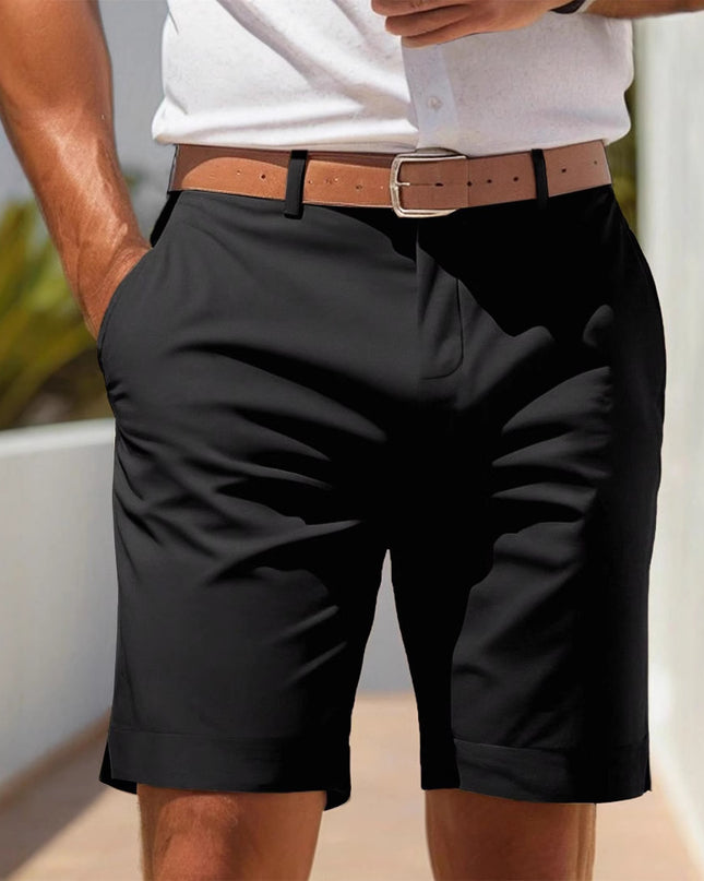 Business Suit Shorts Men's Summer Casual Shorts