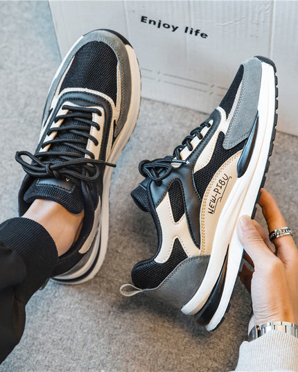 Men's Fleece Sports Casual Cotton Shoes