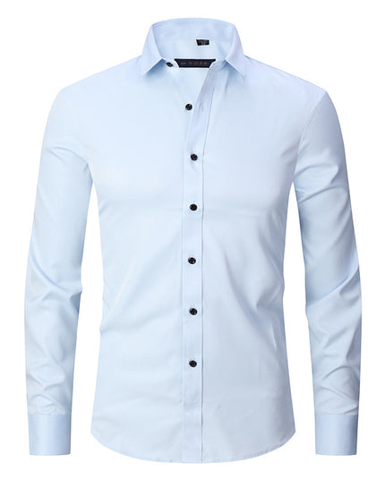 Stretch Long Sleeve Shirt Men's Work
