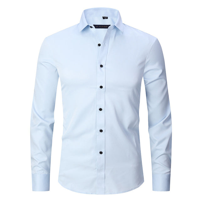 Stretch Long Sleeve Shirt Men's Work