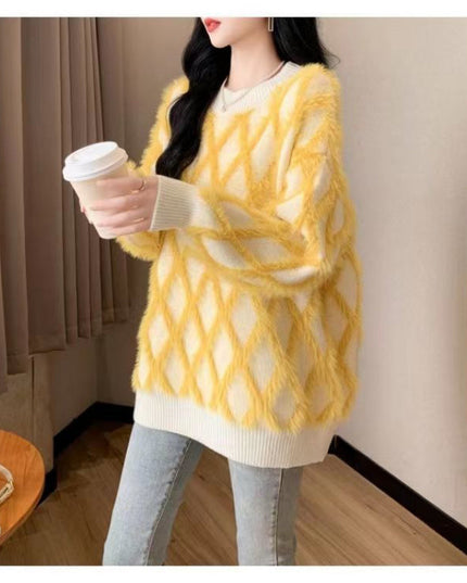 Design Sense Lazy Sweater Women's Autumn And Winter