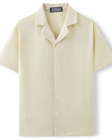 Men's Loose Trendy Short-sleeved Shirt