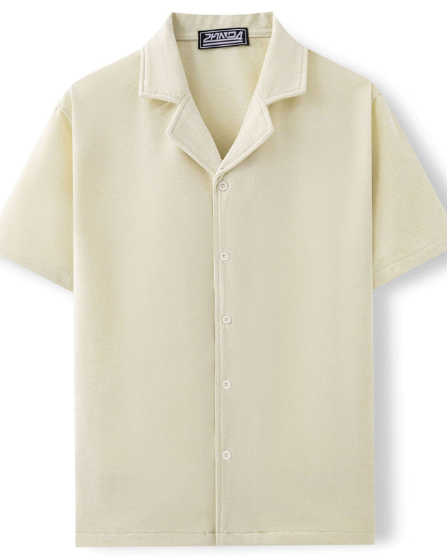 Men's Loose Trendy Short-sleeved Shirt