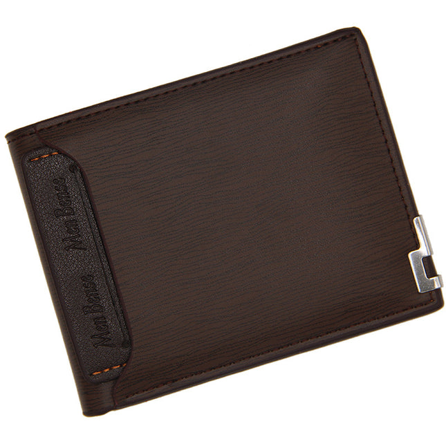 Multifunctional Fashionable And Casual Iron-edge Card-picking Wallet