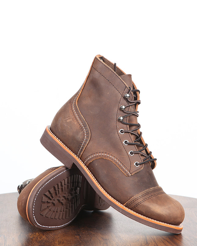 Paratrooper Boots Crazy Horse Leather High-top Outdoor Leisure