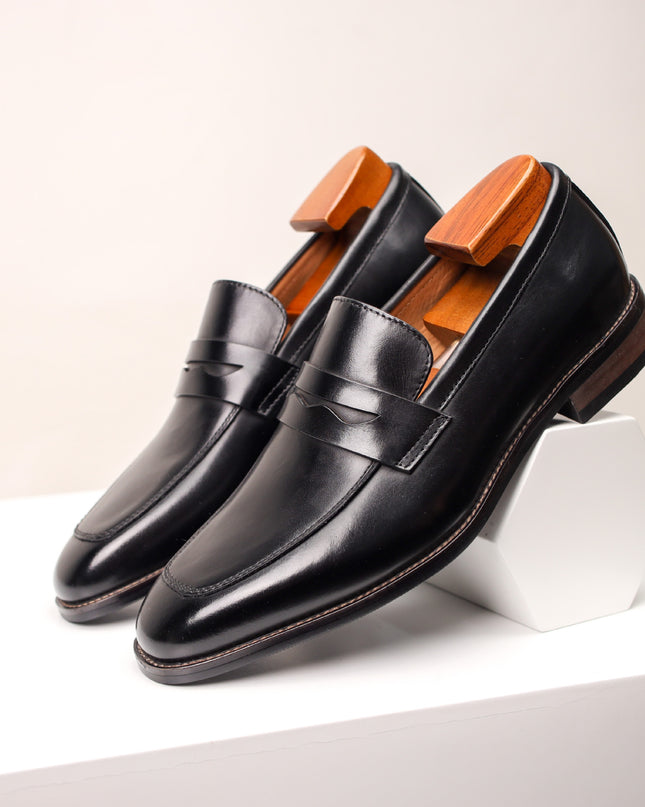 Men's Leather Shoes Business First Layer Cowhide Lazy