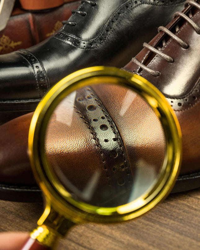 British Style Men's Business Leather Oxford Shoes