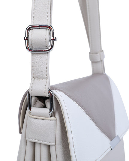 Contrast Color Small Square Box Fashion Shoulder Bag