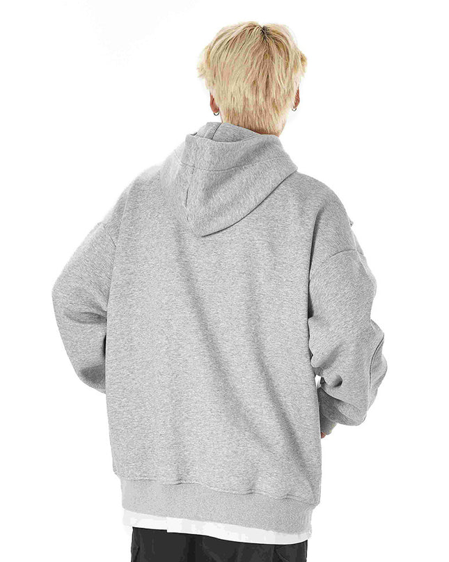 Men's Loose Pullover Personality Printed Hoodie