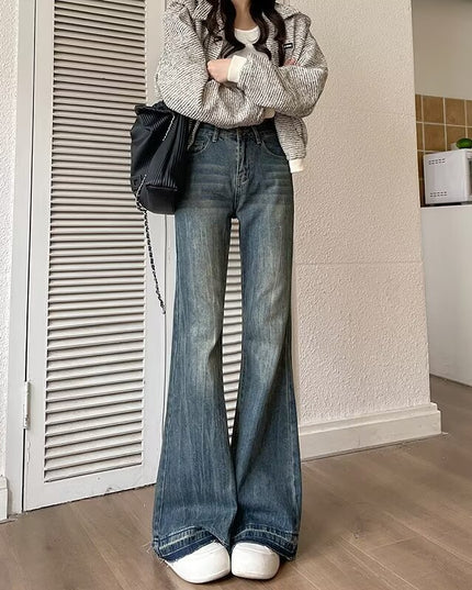 Women's Loose Flared Jeans