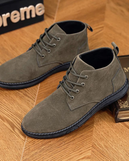 British Style Outdoor Student Casual High-top All-matching Trendy Men's Martin Boots