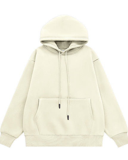 Fleece-lined Thick Hooded 10 Color Fleece Sweater Sweatpants