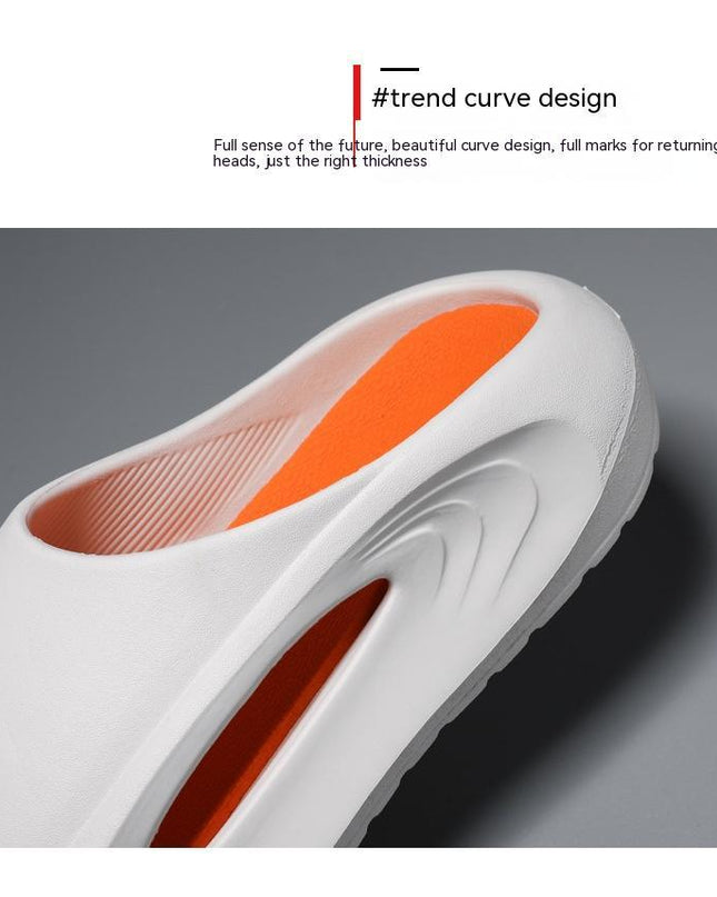 Summer New Platform Casual Non-slip Waterproof Slippers