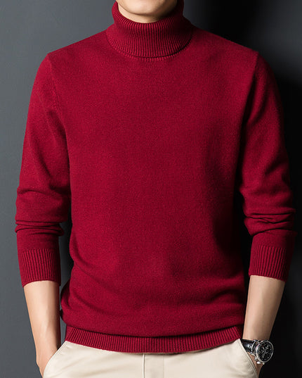 Cashmere Sweater Pullover Thick Sweater For Men