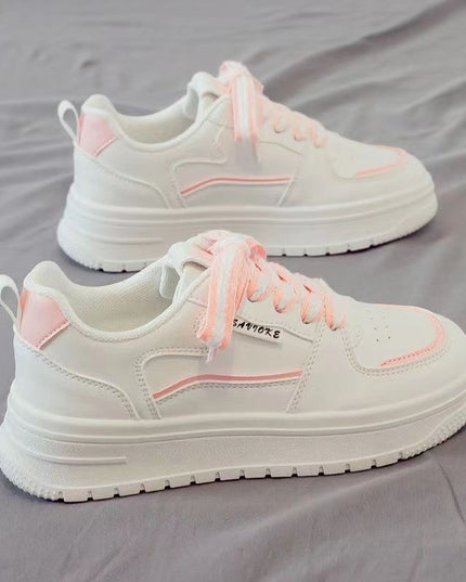 Platform White Shoes Minority All-match Running Leisure Sneakers