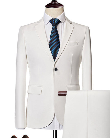 Men's Suit Three-piece Suit Business Wear Formal Wear