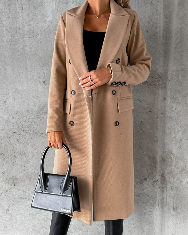 Fashion Casual Woolen Coat Women
