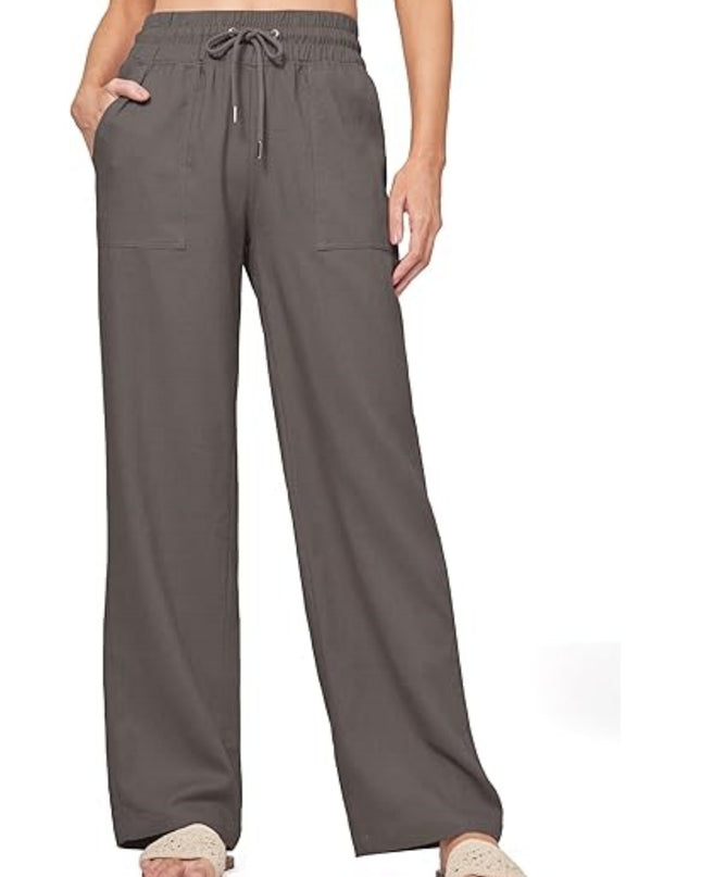 Women's Linen Wide-leg Cotton And Linen Casual Beach Summer Pants