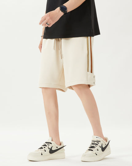 Edge Mesh Breathable And Loose Comfortable Cropped Pants