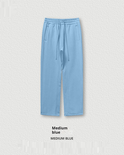 Casual Basic Style Hooded Sweatshirt And Sweatpants Sports Men