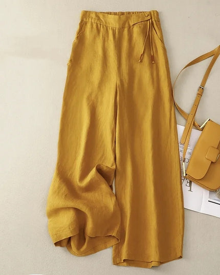 Loose Retro Wide Leg Pants High Waist Drooping Casual Pants