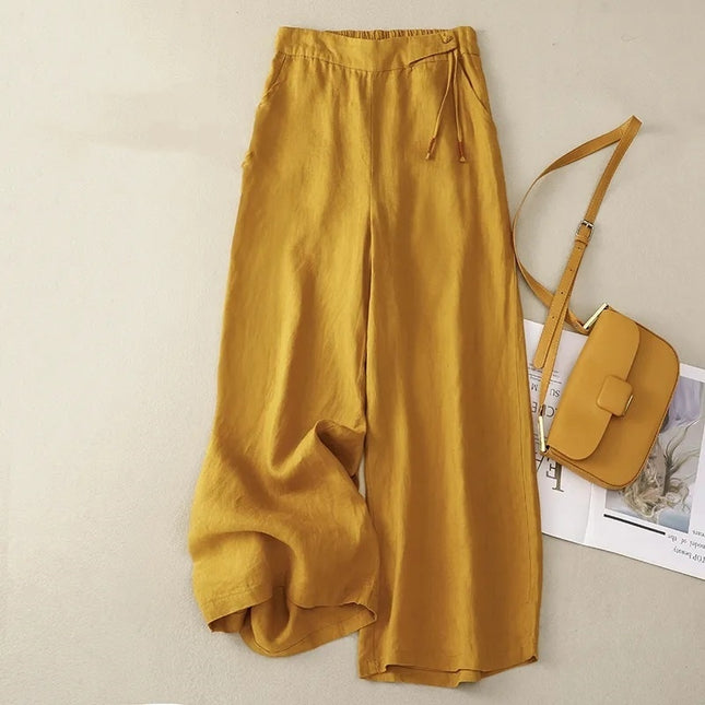 Loose Retro Wide Leg Pants High Waist Drooping Casual Pants