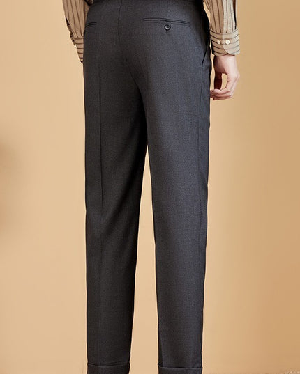 Men's Casual Straight-leg Suit Pants