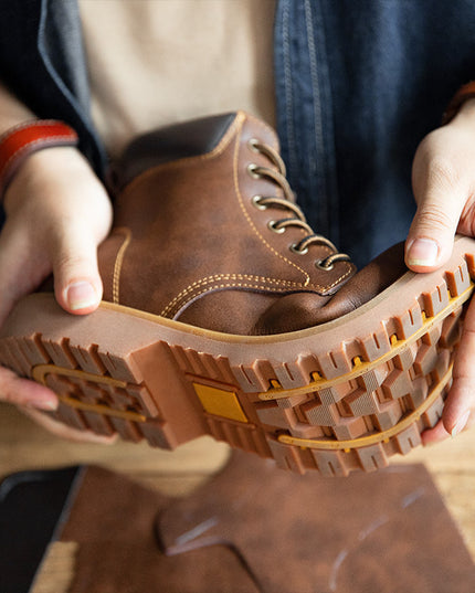 Madden Martin Men's High Top Retro Tooling Boots