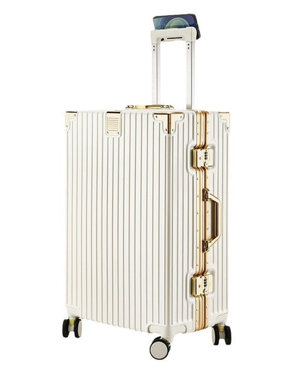 Suitcase Large Capacity Aluminium Frame Luggage