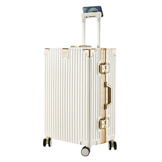 Suitcase Large Capacity Aluminium Frame Luggage