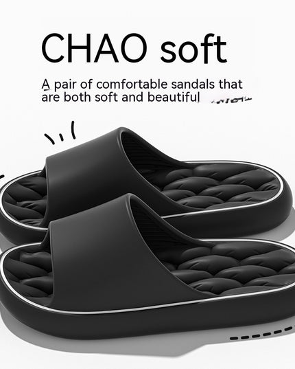 Fashion High-end Bathroom Slippers Bath Men