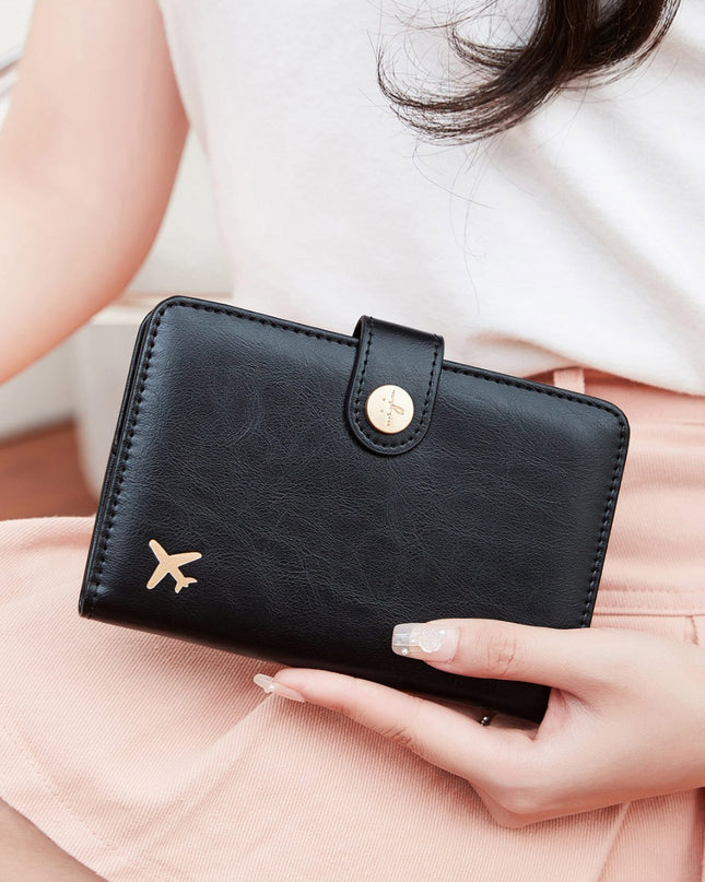 Bag Simple And Portable Multifunctional Passport Holder Fashion Document Storage Protective Cover