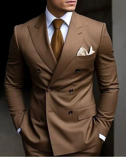 Suit Men's Two-piece Suit Business Best Man Leisure