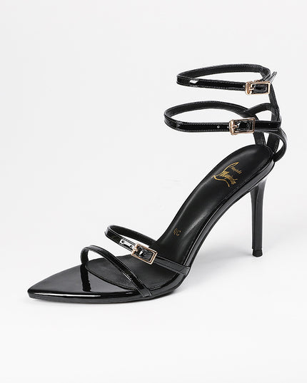 Ankle-strap Stilettos Women's Sandals Open Toe High Heels