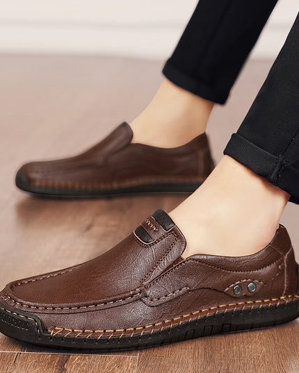 Men's Handmade Plus Size Leather Shoes