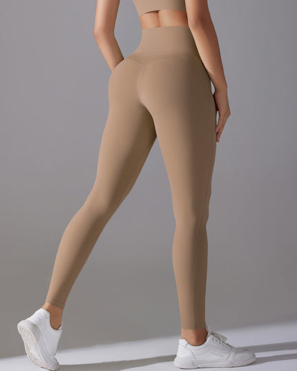 Internet Celebrity High Waist Hip Lift Nude Feel Hot Pants Yoga Pants Women