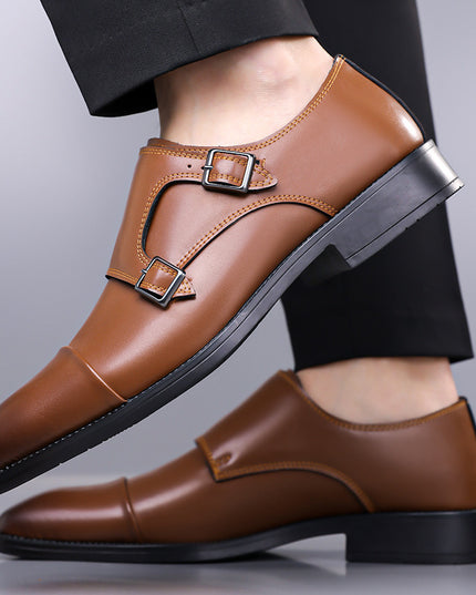 Leather Shoes Men's Business Shoes Oxford