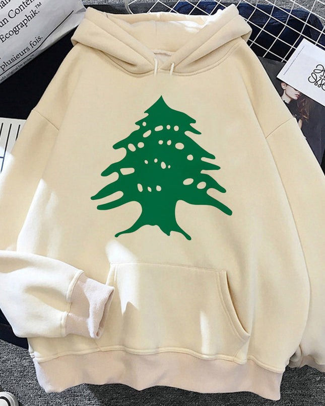 Lebanon Hoodie Clothes For Teens Soft Fabric