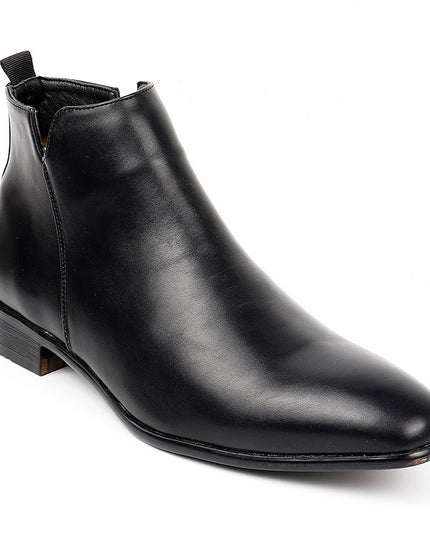 Fashion Men's Square Toe Ankle Boots