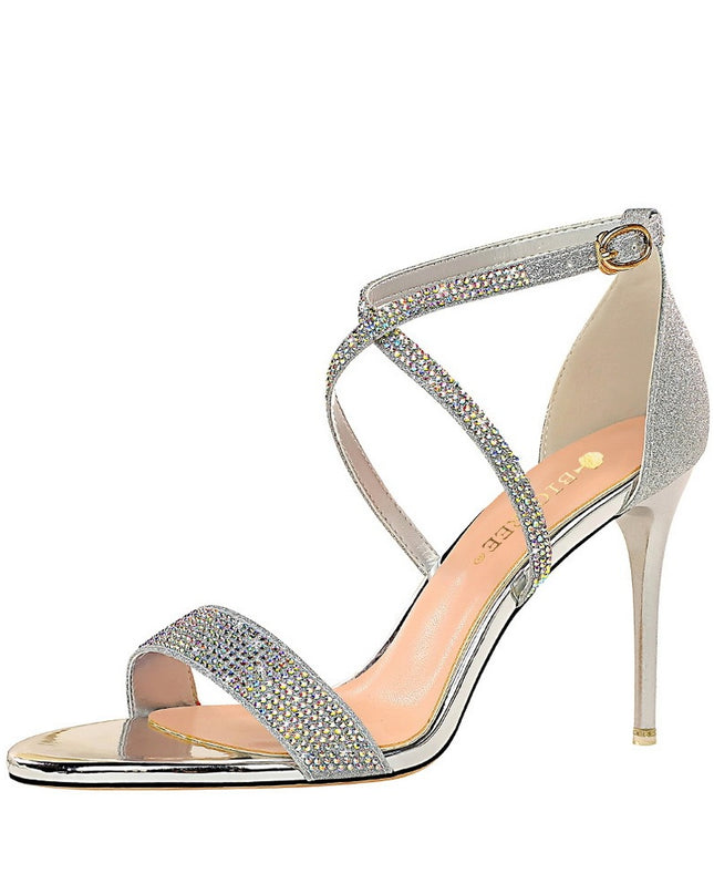 Sandals With Rhinestones